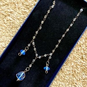 Blue Beaded Necklace